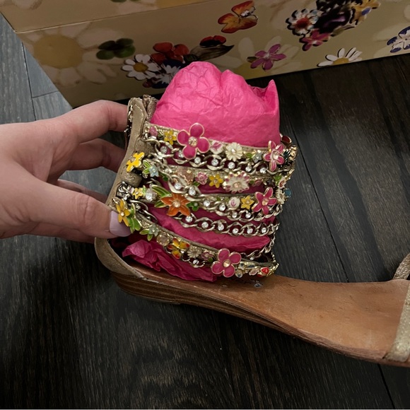 Rock&Flower Ziginy Limited Edition Jewlery Sandel Size 7 - Picture 3 of 7